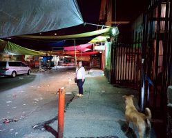 MAYRA DEBAJO DE LAS LONAS
 <br> Mexico City 2016
<br><br>
C-Print<br>  Leuchtkasten<br> 
300 x 375 cm<br><br><font color=#808080>Caja de luz<br> 300 x 375 cm
